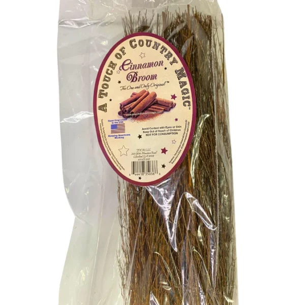 A Touch Of Country Magic Cinnamon Broom_Pallet deals ware house