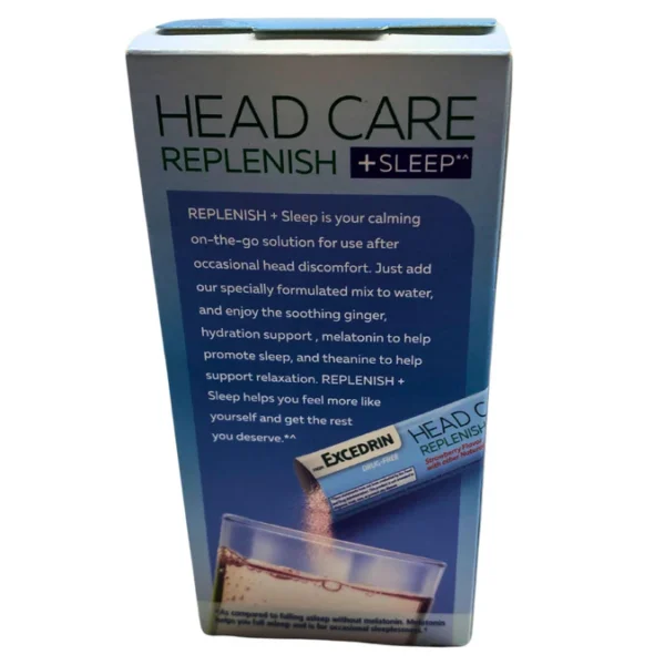 Excedrin Head Care Replenish + Sleep Dietary Supplement