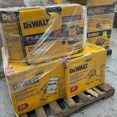 Buy Mixed DeWalt Tools Wholesale Pallet