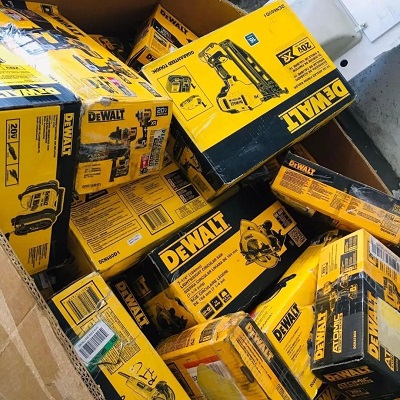 Buy Mixed DeWalt Tools Wholesale Pallet