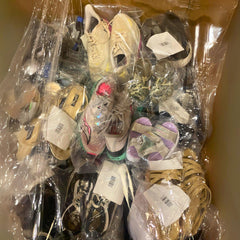 Pallet of Assorted Shoes of Different Brands_Pallet deals ware house