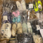 Pallet of Assorted Shoes of Different Brands_Pallet deals ware house