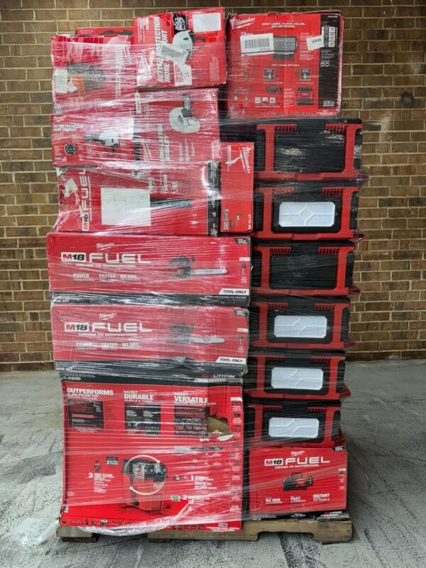 Buy Mixed Tool Pallets – Milwaukee Electronic Tools