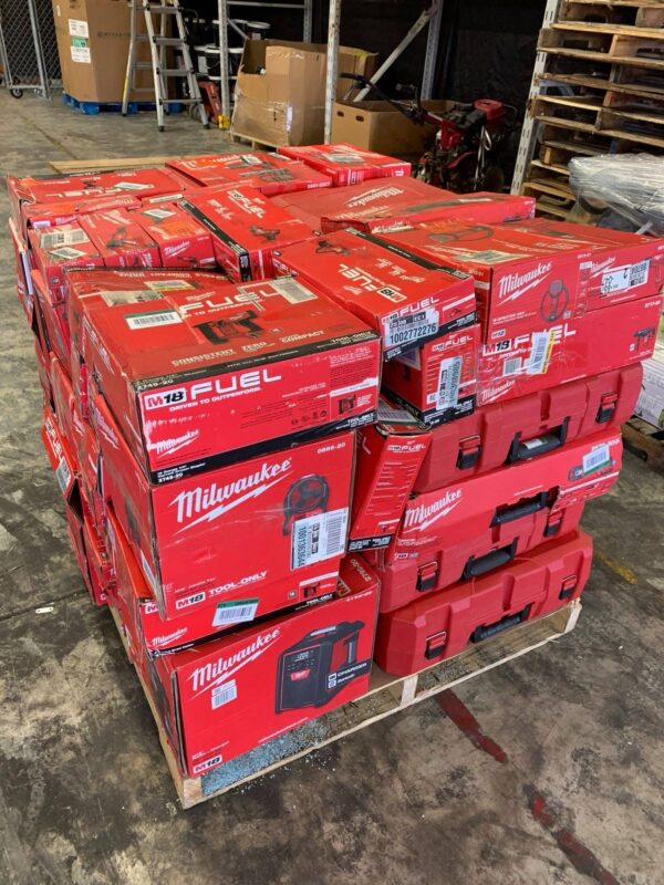 Buy Mixed Tool Pallets – Milwaukee Electronic Tools